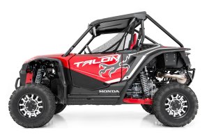 Honda Talon 1000XS-4 Lower Doors - Front - Rough Country - Powder Coated Steel - Black - 2023+